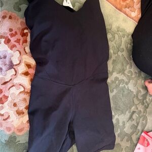 lululemon athletica Black One-Piece Athletic Romper